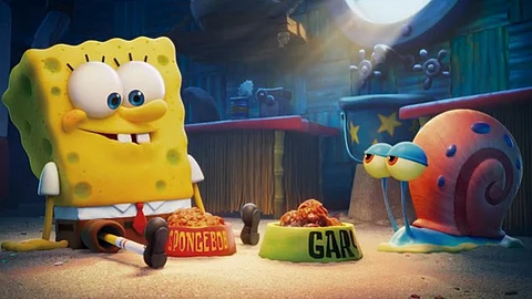 El tráiler inicia con una breve reseña de cómo Bob Esponja conoció a Gary (Foto: captura de video)