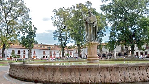 Congreso llamó a gestionar ante la UNESCO la denominación de Patrimonio Cultural de la Humanidad al Centro Histórico de Pátzcuaro (Foto twitter @SalvadorVegaC)
