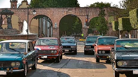 Tienes hasta las tres de la tarde para que puedas admirar la exposición de Autos Clásicos y Antiguos Exclusivo Linea Datsun (Foto: Cortesía)