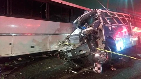 Además hay entre 20 y 25 heridos (Foto: @OpEsMx)