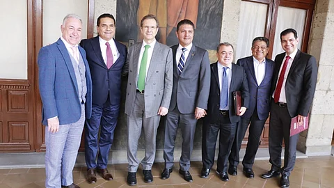 El mandatario estatal y el funcionario federal analizaron los pormenores del nuevo acuerdo en materia educativa (Foto: cortesía)