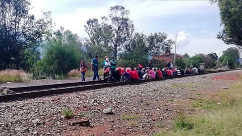 En lo que va del año se han bloqueado las vías del tren 56 días  (Foto: Cortesía)