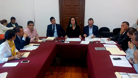 Antonio Soto Sánchez planteó que se solicitara a los órganos electorales que certifiquen por escrito y de manera formal que los aspirantes no son o fueron dirigentes (Foto: Sayra Casillas)