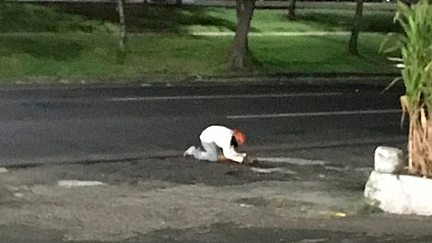 El perrito se llamaba Solovino (Foto: TW/@CharroTaurino)