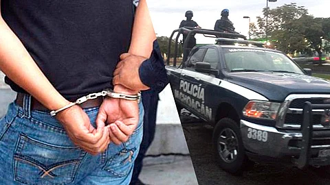 Los implicados y las unidades fueron puestos a disposición de la autoridad competente (Foto Cortesía)