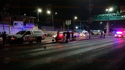 El cadáver fue llevado a la morgue (Foto: RED 113)