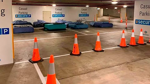 Se trata de una iniciativa realizada por la organización australiana Beddown (Foto: @beddowntonight)