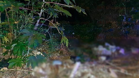 El fallecido fue descrito como un varón de entre 35 y 40 años de edad (Foto: RED 113)