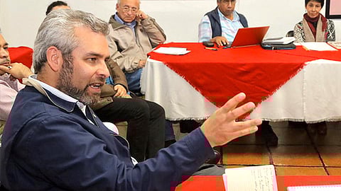 Se reunió con ciudadanos para analizar la inscripción de la ciudad en la lista de Patrimonio Cultural de la UNESCO (Foto Cortesía)