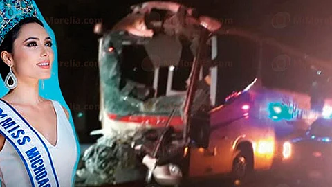 La representante estatal fue atendida en un hospital (Foto especial: Miss Michoacán/RED 113)