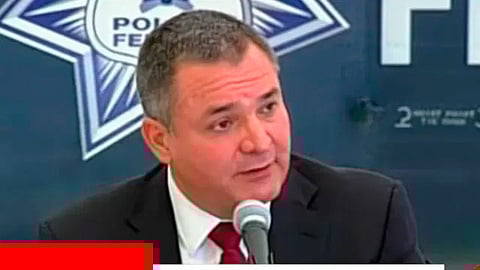 Es acusado de recibir sobornos millonarios del Cártel de Sonora (Foto: captura de video)