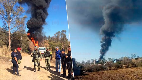 Ilegal, la toma de Pemex que explotó en Tarímbaro, Michoacán; ya fue controlada