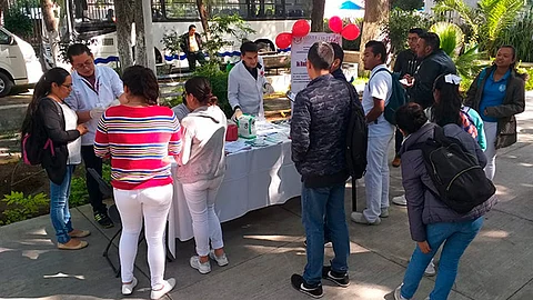La SSM, exhorta a las y los michoacanos a que acudan a realizarse la prueba rápida (Foto: Cortesía)