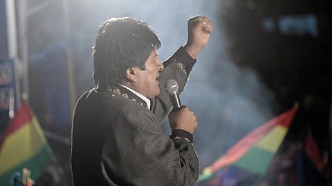 Según Velasco Álvarez, Evo Morales se fue de México de manera temporal (Foto: Facebook Evo Morales)