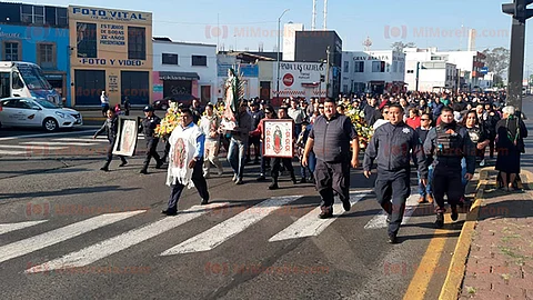 El recorrido inició en la colonia Nueva Valladolid (Foto: RED 113)
