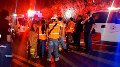 Autoridades de los tres órdenes de gobiermo coordinaron acciones para atender el incidente (Foto: Cortesía)