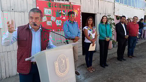 A pesar de que se construyeron aulas por parte del Gobierno estatal, éstas no han sido entregadas (Foto: Fátima Miranda)