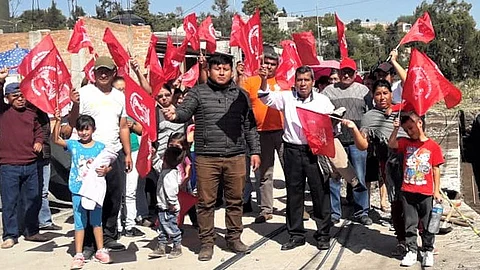 Nicodemo Torres, aseguró que estas obras públicas son importantes para el desarrollo de las colonias y comunidades (Foto Cortesía)