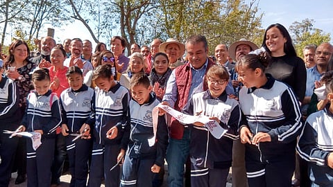 Inauguran calle en San José del Cerrito, en Morelia