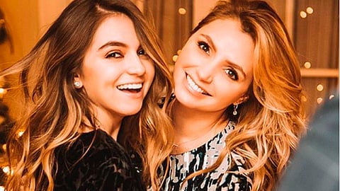 La actriz de Televisa fue fotografiada por su hija Sofía Castro (Foto Instagram: sofia_96castro)