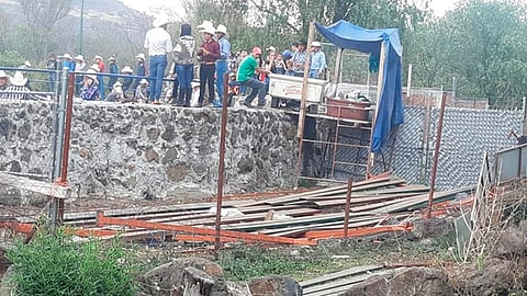 Policía de Morelia, PC y bomberos acudieron al lugar
(Foto: Cortesía)