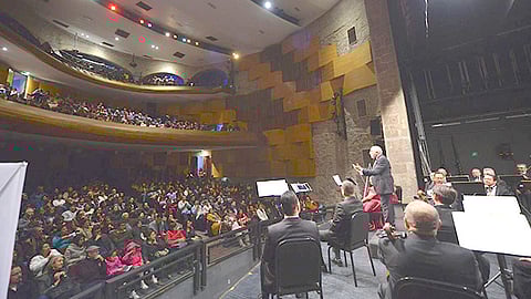 Estuvo bajo la batuta del director Román Revueltas Retes (Foto Cortesía)