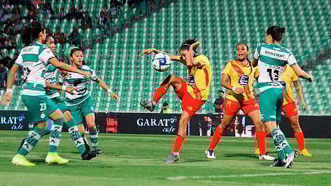 Nadia Barriga sostuvo que el equipo michoacano ha tenido una buena evolución (Foto Facebook: Monarcas Femenil)