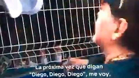 El fragmento forma parte de un documental en Netflix
(Foto: Captura de pantalla)