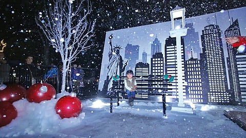 Con gran éxito inició el 5o Festival Navideño en Uruapan (Foto: cortesía)