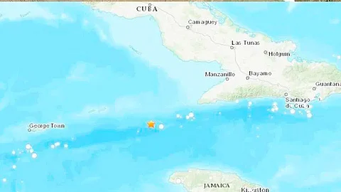 El sismo fue de magnitud 7.7 (Foto: @USGS)