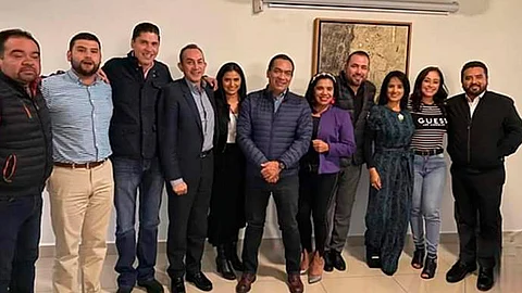 Sin que se oficialice su regreso a la bancada perredista Erik Juárez y Miriam Tinoco han evidenciado una ruptura con los representantes del partido guinda (Foto: Cortesía)