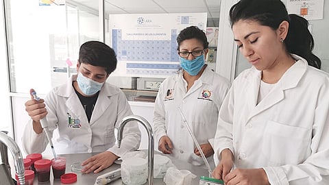 Los proyectos se titulan: “Comparación de los Efectos de Termosonicación con pasteurización en la elaboración de bebida de zarzamora” y “Elaboración de Surimi por Termosonicación” (Foto Cortesía)