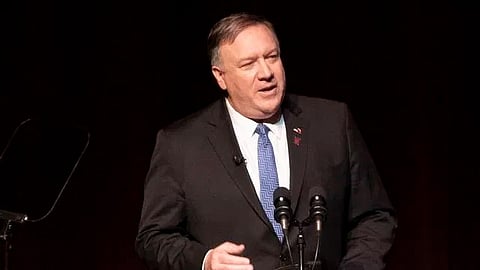 También pidieron que no se acerquen a la embajada de Estados Unidos (Foto: Twitter/Pompeo)
