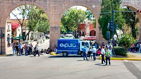 Sánchez Alfonso, dijo desconocer qué es lo que hacen los jóvenes estudiantes con la mercancía robada (Foto: Guadalupe Martínez)