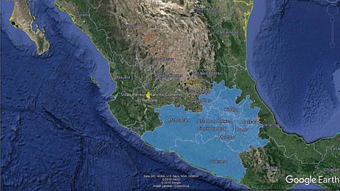 El robo de la unidad ocurrió el pasado 8 de enero cerca de un puente del kilómetro 42 de la autopista México-Pachuca (Foto: @CNPC_MX)