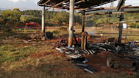 Explota polvorín en Mesa de Cazares; hay una muerta y 2 heridos graves