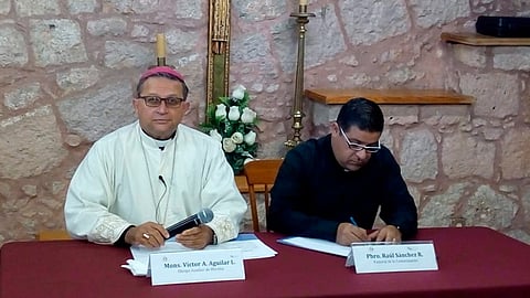 Víctor Alejandro Aguilar Ledesma, lamentó que prevalezcan sucesos de “barbarie” entre la sociedad (Foto: Sayra Casillas)