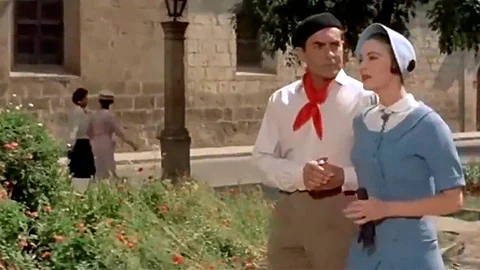 La cinta se inició a grabar en Morelia en marzo de 1957 (Fotograma: Twentieth Century Fox)
