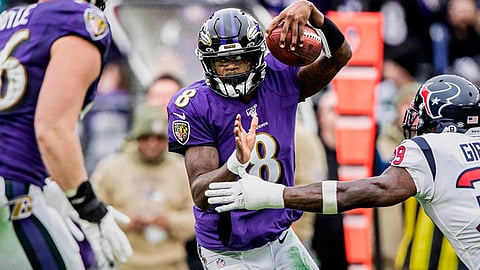 Cuatro duelos se disputarán para ver qué equipo sigue con vida rumbo al Super Bowl 2020 (Foto Twitter: @Ravens)