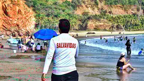 En estas fechas se registró la asistencia de miles de personas en las playas del puerto (Foto: RED 113)