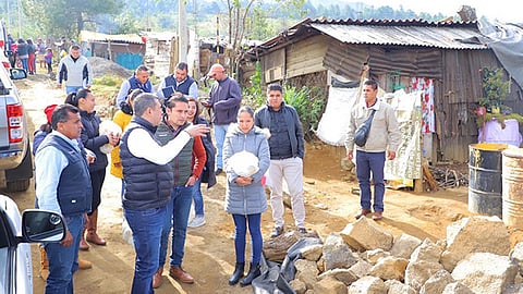 La instrucción es atender con prontitud a las y los michoacanos que resultaron afectados en su patrimonio (Foto Cortesía)