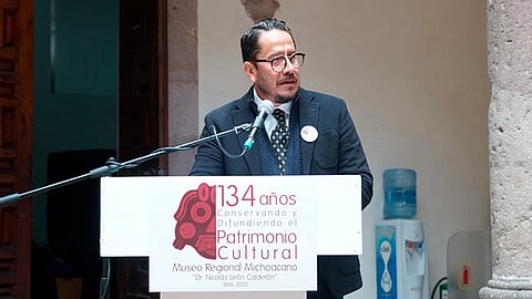 El reto de los museos, es el reforzamiento de los vínculos sociales y la preservación del patrimonio cultural tangible, señaló el secretario de Cultura (Foto Cortesía)