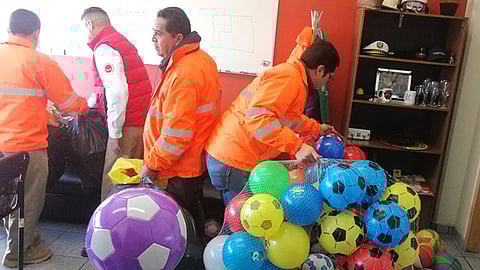 Niñas y niños Piedras de Lumbre, Páramo y Parritas fueron los beneficiados (Foto Cortesía)