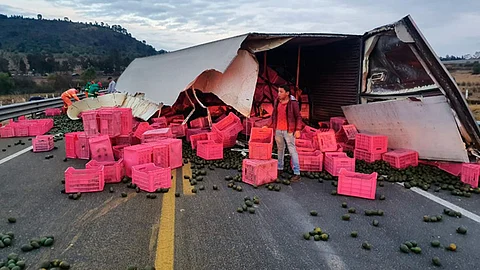 La vialidad se mantuvo cerrada (Foto: Cortesía)