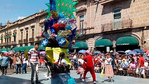 Los toritos de petate son una tradición en Morelia (Foto: Cristian Ruiz)