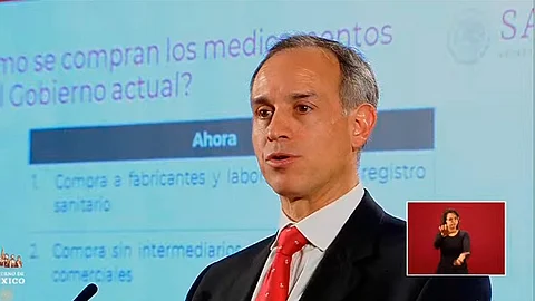 Durante la administración del expresidente Enrique Peña Nieto se adquiría medicamento a través de distribuidores, que a su vez contrataban a otros proveedores (Foto: captura de video)