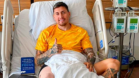 El jugador Nicolás Castillo no ha presentado contratiempos en su recuperación (Foto: Twitter @ClubAmerica)