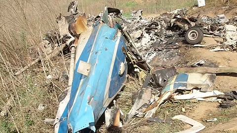 También menciona que el helicóptero descendió a una velocidad superior a 600 metros por minuto (Foto: captura de video)
