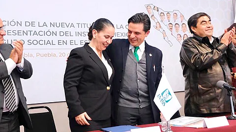 Si se suman esfuerzos, se logrará hacer la diferencia en el Seguro Social en Puebla: Doctora Treviño García (Foto Cortesía)