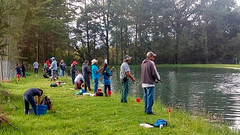 Las convocatorias y fechas de cada torneo se pueden consultar en Facebook (Foto: Asociación Purépecha de Pesca Deportiva AC)